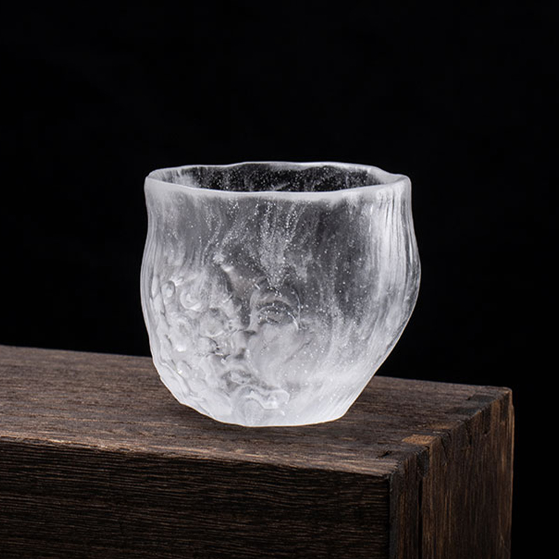 ست لیوان های چای شفاف با درب