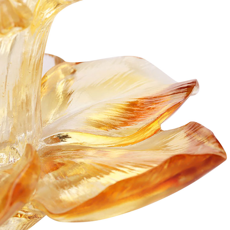 شمع گیر شیشه ای گلبرگ