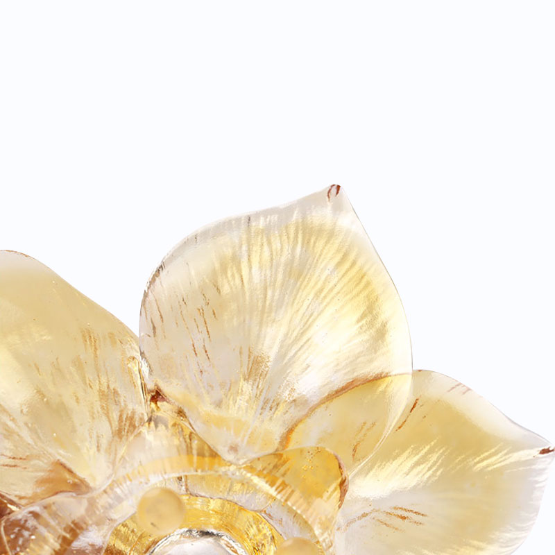 شمع گیر شیشه ای گلبرگ