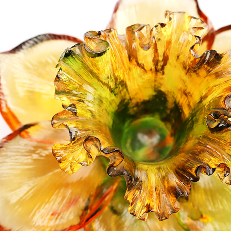 شمع گیر شیشه ای گلبرگ