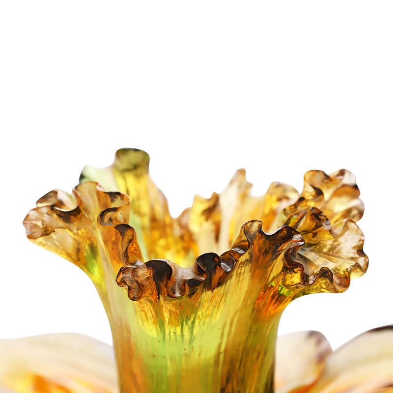 شمع گیر شیشه ای گلبرگ