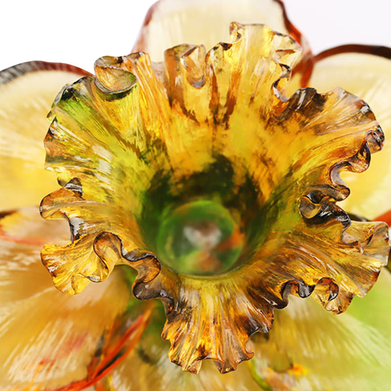 شمع گیر شیشه ای گلبرگ