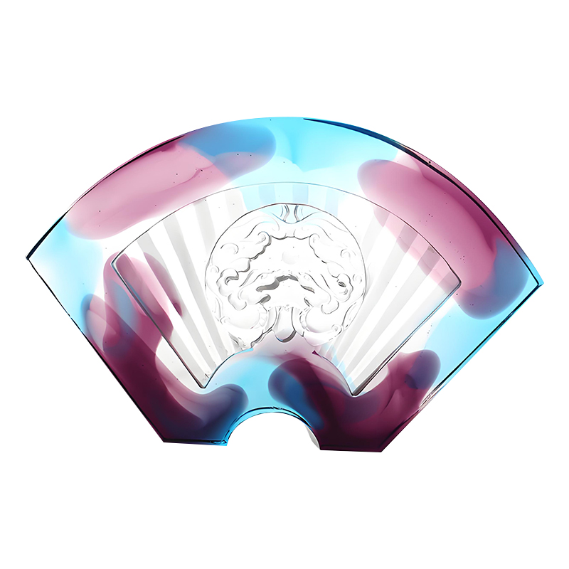 تزیینات شیشه ای لعاب دار به شکل فن چینی