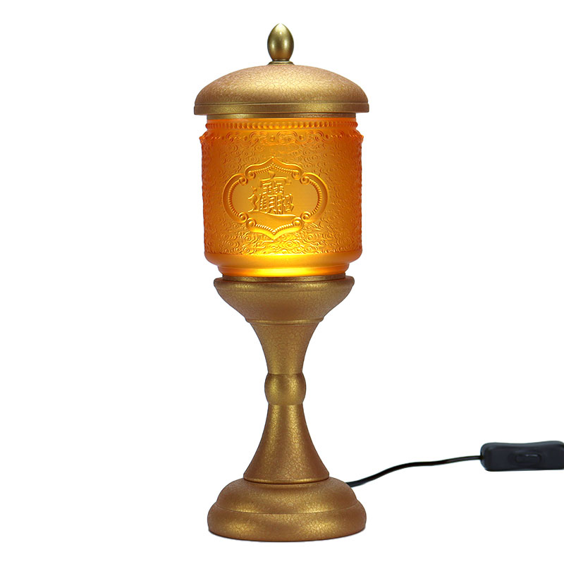 هدایای شیشه ای برای معبد بودایی برای آوردن ثروت و گنج