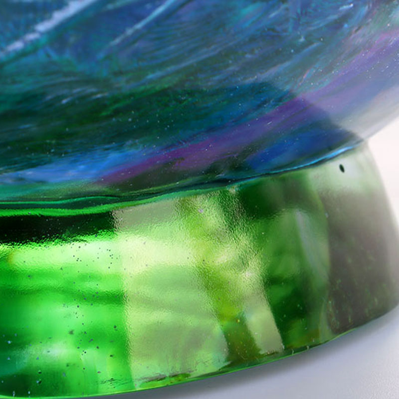 میوه خوری کریستال گلاس با تزیین پرنده