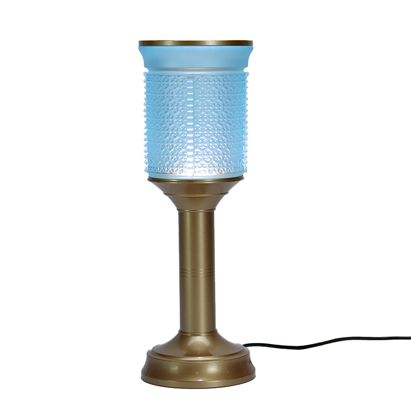 ست پیشکش محراب بودایی شیشه ای سری Ruyi آبی روشن