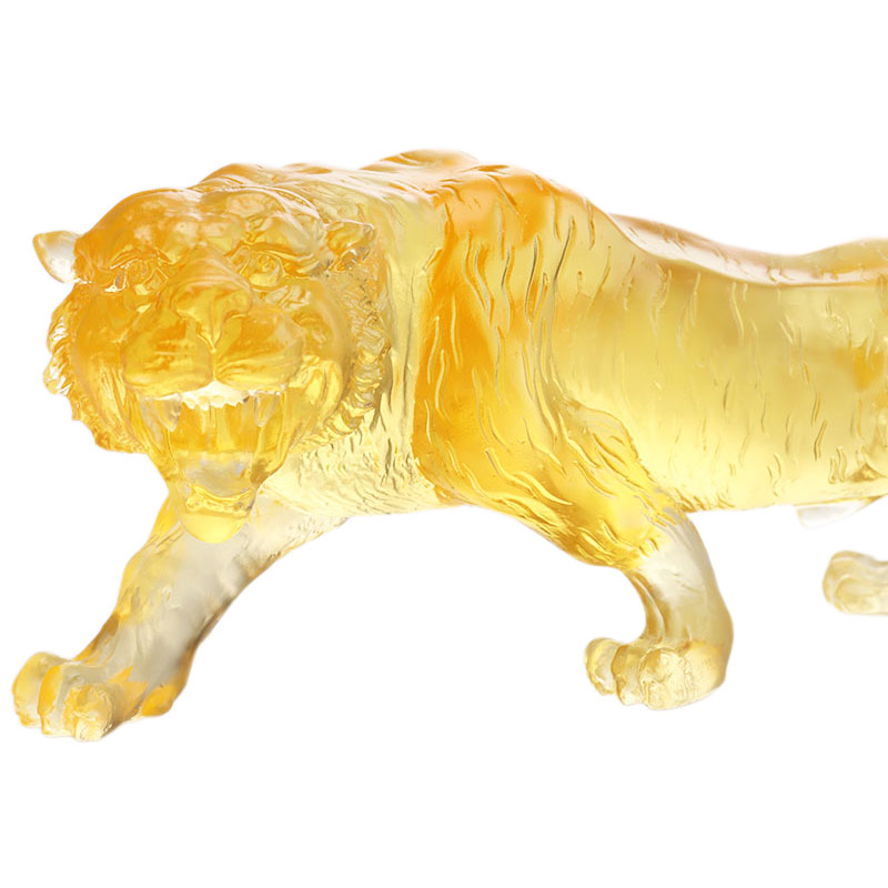 زیور آلات ببر لعاب طلایی رنگ