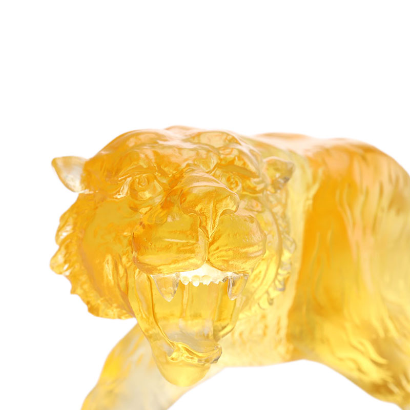 زیور آلات ببر لعاب طلایی رنگ