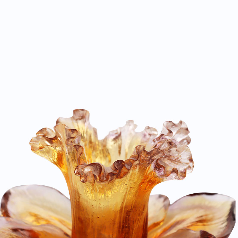 شمع گیر شیشه ای گلبرگ