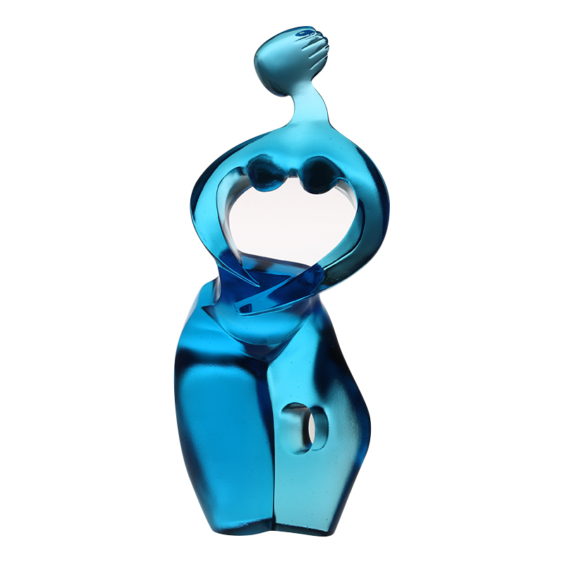 زیورآلات مجسمه هنری آرتمیس آبی خالص