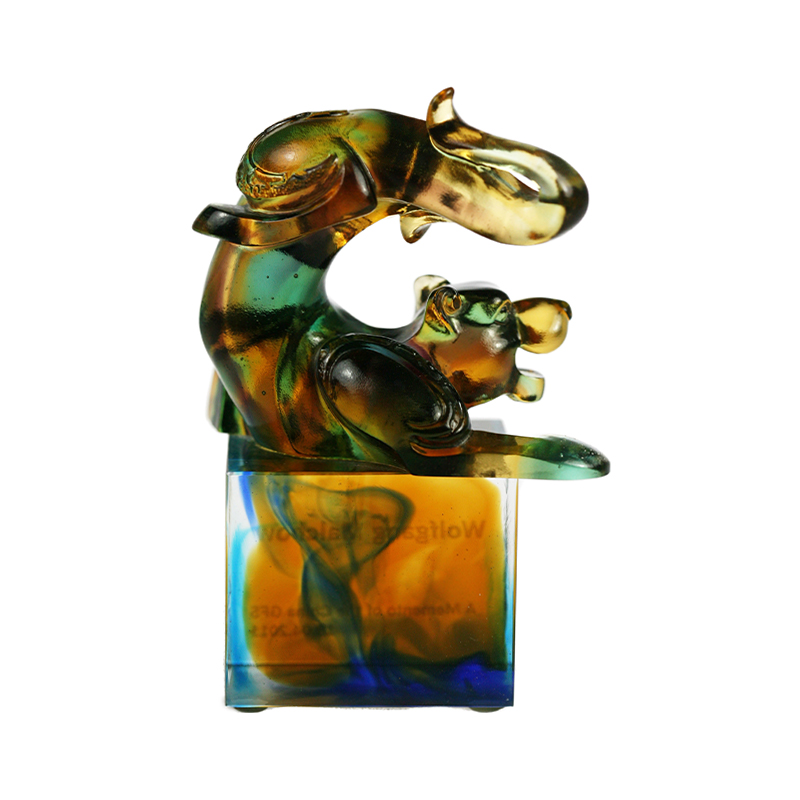 مهر و موم کریستالی شیشه ببر