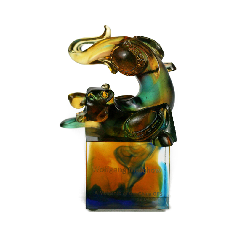 مهر و موم کریستالی شیشه ببر