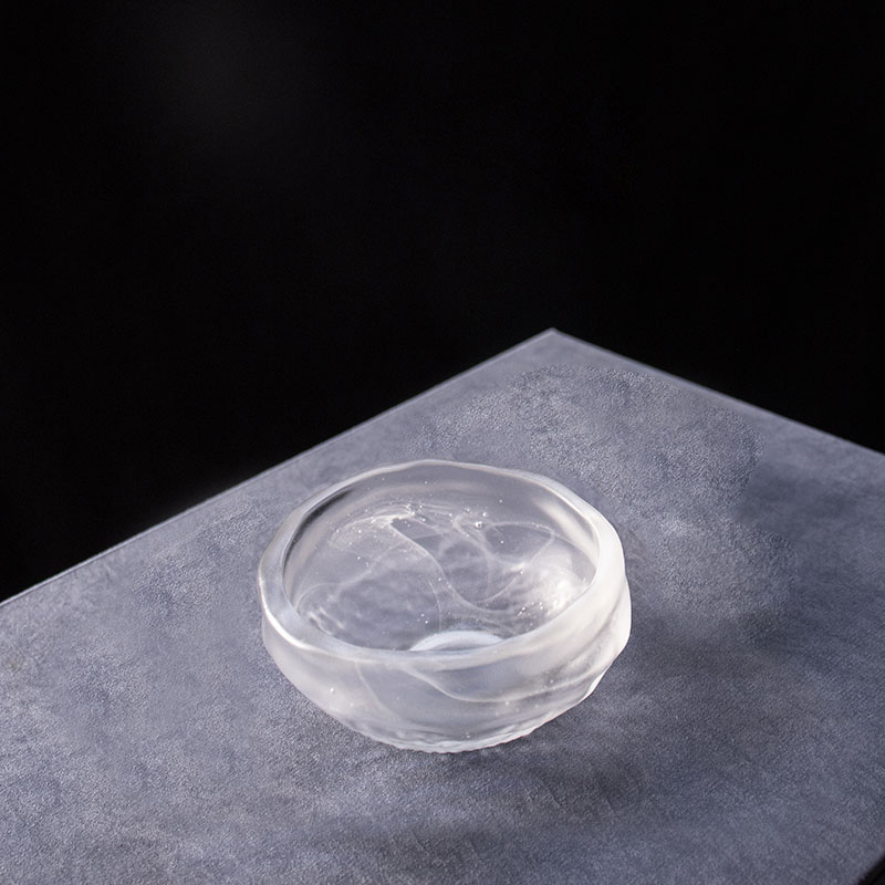 ست چای شیشه ای شفاف با قوری، فنجان چای