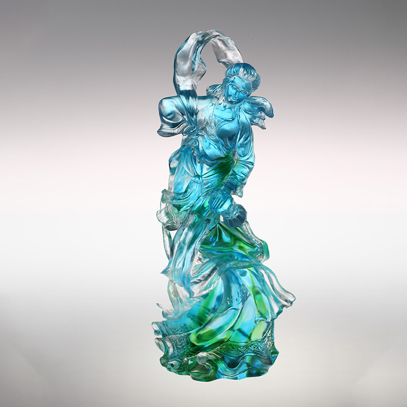 زیورآلات شیشه ای هیبیسکوسی آسمان ابری