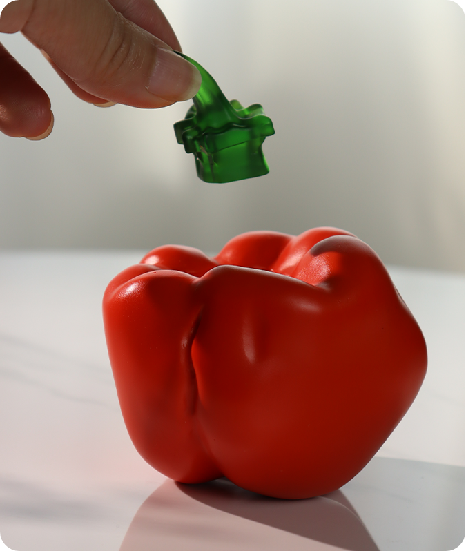 فلفل دلمه ای (مخزن اسانس کوچک)